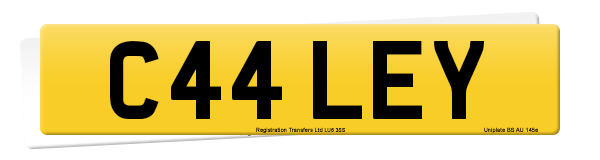 Registration number C44 LEY